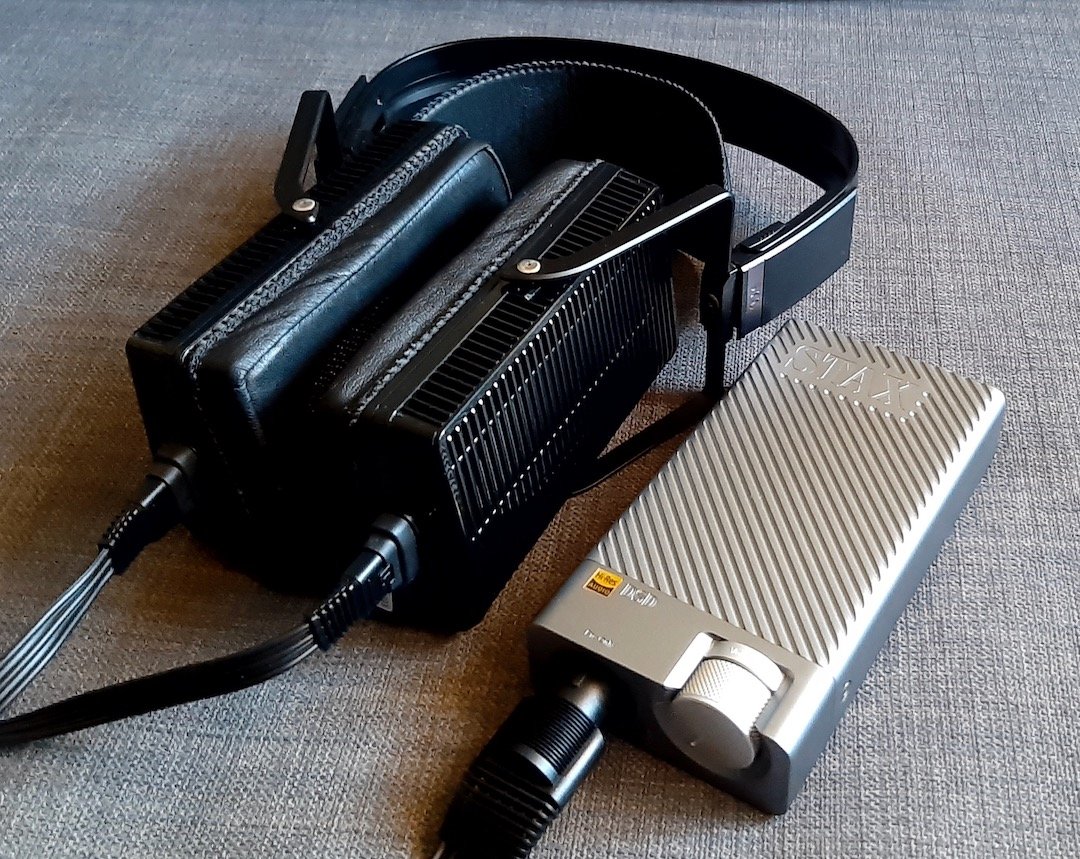 STAX SR-L500MK2 Electrostatic Earspeaker and SRM-D10 DAC/amplifier